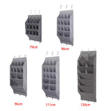 Maxbell Collapsible Door Shoe Rack Organizer Storage Pouch for Wardrobe Home Wall 12 Pockets