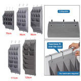 Maxbell Collapsible Door Shoe Rack Organizer Storage Pouch for Wardrobe Home Wall 12 Pockets
