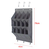 Maxbell Collapsible Door Shoe Rack Organizer Storage Pouch for Wardrobe Home Wall 12 Pockets