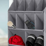 Maxbell Collapsible Door Shoe Rack Organizer Storage Pouch for Wardrobe Home Wall 14 Pockets