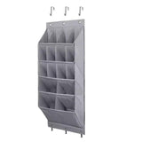 Maxbell Collapsible Door Shoe Rack Organizer Storage Pouch for Wardrobe Home Wall 16 Pockets
