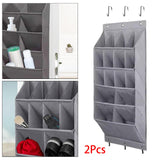 Maxbell Collapsible Door Shoe Rack Organizer Storage Pouch for Wardrobe Home Wall 16 Pockets