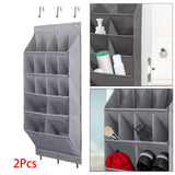 Maxbell Collapsible Door Shoe Rack Organizer Storage Pouch for Wardrobe Home Wall 16 Pockets