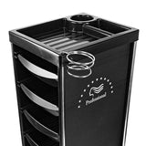 Maxbell 6 Tier Salon Cart Storage Storage Salon Rolling Organizers Style A