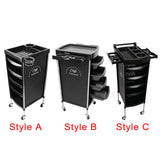 Maxbell 6 Tier Salon Cart Storage Storage Salon Rolling Organizers Style A