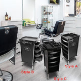 Maxbell 6 Tier Salon Cart Storage Storage Salon Rolling Organizers Style A