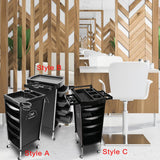 Maxbell 6 Tier Salon Cart Storage Storage Salon Rolling Organizers Style A
