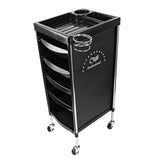 Maxbell 6 Tier Salon Cart Storage Storage Salon Rolling Organizers Style A
