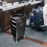 Maxbell 6 Tier Salon Cart Storage Storage Salon Rolling Organizers Style A