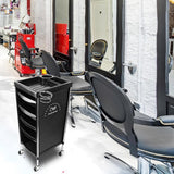 Maxbell 6 Tier Salon Cart Storage Storage Salon Rolling Organizers Style A