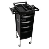 Maxbell 6 Tier Salon Cart Storage Storage Salon Rolling Organizers Style C