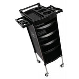 Maxbell 6 Tier Salon Cart Storage Storage Salon Rolling Organizers Style C