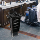Maxbell 6 Tier Salon Cart Storage Storage Salon Rolling Organizers Style C