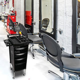 Maxbell 6 Tier Salon Cart Storage Storage Salon Rolling Organizers Style C