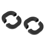 Maxbell 4 Pieces Silicone Assist Handle Holder Non Slip Handle for Skillets Pans Black