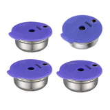 Maxbell Reusable Coffee Capsule Easy Cleaning Durable for Coffee Maker Party Office 60ml