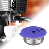 Maxbell Reusable Coffee Capsule Easy Cleaning Durable for Coffee Maker Party Office 200ml