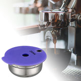 Maxbell Reusable Coffee Capsule Easy Cleaning Durable for Coffee Maker Party Office 200ml