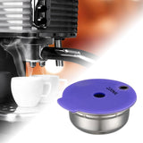 Maxbell Reusable Coffee Capsule Easy Cleaning Durable for Coffee Maker Party Office 220ml