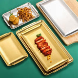 Maxbell Stainless Steel Plate Stackable Serving Platter for Hotel Restaurant Camping Medium