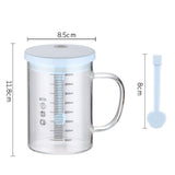 Maxbell Coffee Mugs Automatic with Lid Coffee Blender Electric for Tea Blue