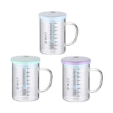 Maxbell Coffee Mugs Automatic with Lid Coffee Blender Electric for Tea Blue