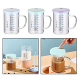 Maxbell Coffee Mugs Automatic with Lid Coffee Blender Electric for Tea Blue