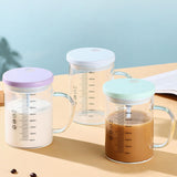 Maxbell Coffee Mugs Automatic with Lid Coffee Blender Electric for Tea Blue