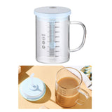 Maxbell Coffee Mugs Automatic with Lid Coffee Blender Electric for Tea Blue