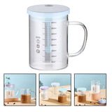 Maxbell Coffee Mugs Automatic with Lid Coffee Blender Electric for Tea Blue