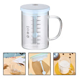 Maxbell Coffee Mugs Automatic with Lid Coffee Blender Electric for Tea Blue