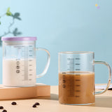Maxbell Coffee Mugs Automatic with Lid Coffee Blender Electric for Tea Violet
