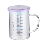 Maxbell Coffee Mugs Automatic with Lid Coffee Blender Electric for Tea Violet