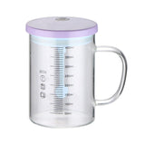 Maxbell Coffee Mugs Automatic with Lid Coffee Blender Electric for Tea Violet