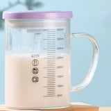 Maxbell Coffee Mugs Automatic with Lid Coffee Blender Electric for Tea Violet