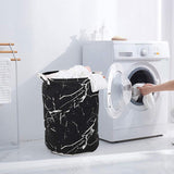 Maxbell Oxford Laundry Hamper Storage Bin Kids Toys Blanket Dirty Clothes Basket Black