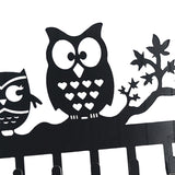 Maxbell Clothes Hook Farmhouse Decor Iron for Hanging Coat Laundry Room Entryway with 2 Owl