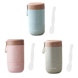 Maxbell Lunch Container Wide Mouth thermal Food Jar leakproof for Picnic Blue