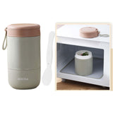 Maxbell Lunch Container Wide Mouth thermal Food Jar leakproof for Picnic Green