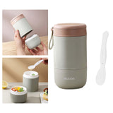 Maxbell Lunch Container Wide Mouth thermal Food Jar leakproof for Picnic Green