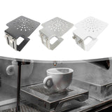Maxbell Stainless Steel Coffee Weighing Rack Waterproof for Office Coffee Shop Black