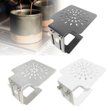 Maxbell Stainless Steel Coffee Weighing Rack Waterproof for Office Coffee Shop Black