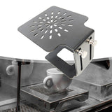 Maxbell Stainless Steel Coffee Weighing Rack Waterproof for Office Coffee Shop Black