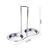 Maxbell Stainless Steel Ladles Holder Bracket Upright for Hotpot Kitchen Tableware