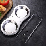 Maxbell Stainless Steel Ladles Holder Bracket Upright for Hotpot Kitchen Tableware