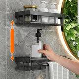 Maxbell Shower Caddy Floating Shelves Multifunction Farmhouse Decor for Toilet
