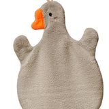 Maxbell Cute Absorbent Hand Towel Dishcloth Fast Drying for Shower Washroom Gray