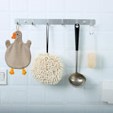 Maxbell Cute Absorbent Hand Towel Dishcloth Fast Drying for Shower Washroom Gray