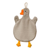 Maxbell Cute Absorbent Hand Towel Dishcloth Fast Drying for Shower Washroom Gray