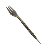 Maxbell Multipurpose Retro Style Fork Professional Fork Tools 6.5" Long Foil Puncher Bronze